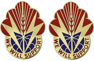 100th Support Battalion Unit Crest