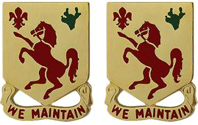 113th Cavalry Regiment Unit Crest