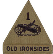 1st Armored Division OCP Scorpion Shoulder Patch With Velcro