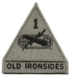 1st Armored Division Shoulder Patch