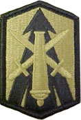 214th Fires Brigade OCP Scorpion Shoulder Sleeve Patch