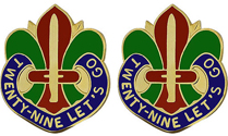 29th Infantry Division Unit Crest