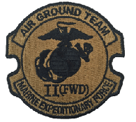 2nd Marine Corps Expeditionary OCP Scorpion Shoulder Patch With Indention