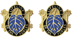 383rd Quartermaster Battalion Unit Crest