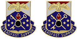 406th Support Brigade Unit Crest
