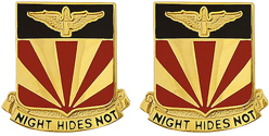 56th Air Defense Artillery Regiment Unit Crest