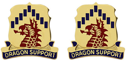 601st Support Battalion Unit Crest
