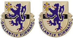 71st Cavalry Regiment Unit Crest