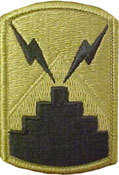 7th Signal Brigade OCP Scorpion Shoulder Patch With Velcro