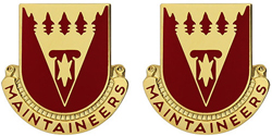 801st Support Battalion Unit Crest