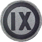 IX Corps Shoulder Patch