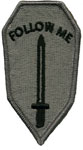 Infantry School And Center Patch
