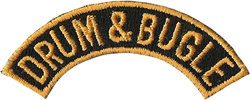ROTC Drum and Bugle Shoulder Tab