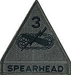 3rd Armored Division Patch