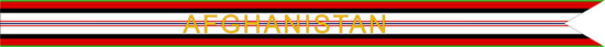 Afghanistan Campaign Streamer