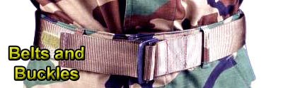 Aviation Style Belts For Utility Uniforms