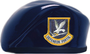 Air Force Security Forces Dark Blue Ceramic Beret 
