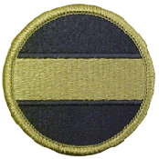 Forces Command FORSCOM OCP Scorpion Shoulder Patch With Velcro