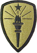 Indiana National Guard OCP Scorpion Shoulder Patch