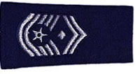 Senior Master Sergeant  W/ Diamond (First Sergeant) Shoulder Epaulets