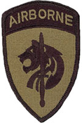 Special Operations Command, Africa OCP Scorpion Shoulder Patch With Velcro