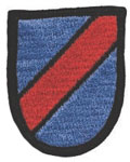 107th Military Intelligence Battalion LRSD Beret Flash