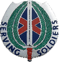 10th Personnel Command Unit Crest