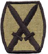 10th Mountain Division OCP Scorpion Shoulder Patch With Velcro