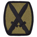 10th Mountain Division OCP Scorpion Shoulder Patch With Velcro