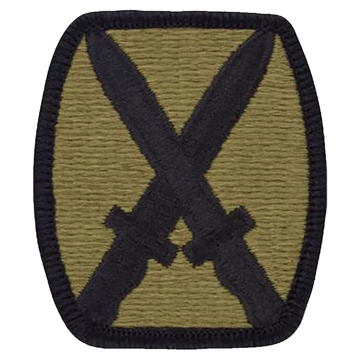 10th Mountain Division OCP Scorpion Shoulder Patch With Velcro