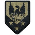 110th Maneuver Enhancement Brigade OCP Scorpion Shoulder Patch