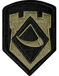 111th Engineer Brigade OCP Scorpion Shoulder Patch With Velcro