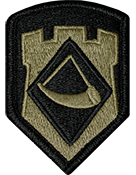 111th Engineer Brigade OCP Scorpion Shoulder Patch With Velcro
