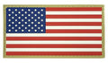 USA Flag PVC With Velcro