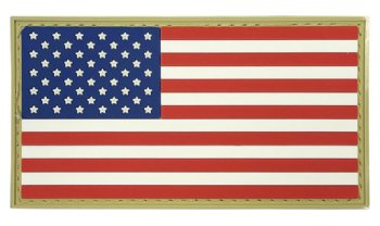 USA Flag PVC With Velcro