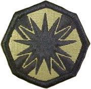 287th Sustainment Command OCP Scorpion Shoulder Patch With Velcro