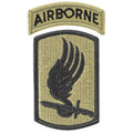 173rd Airborne Brigade Combat Team Shoulder Patch with Airborne Tab