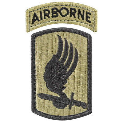173rd Airborne Brigade Combat Team Shoulder Patch with Airborne Tab