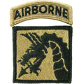 18th Airborne Corps Headquarters Shoulder Patch with Airborne Tab