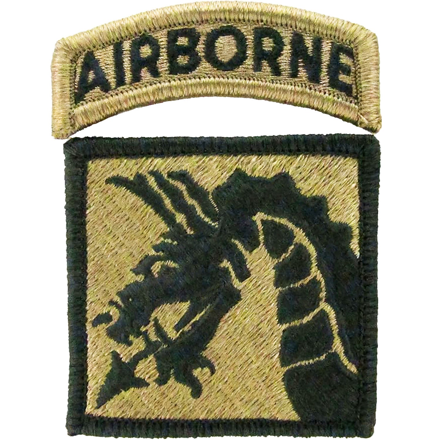 18th Airborne Corps Headquarters Shoulder Patch with Airborne Tab