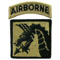 18th Airborne Corps Shoulder Patch with Airborne Tab