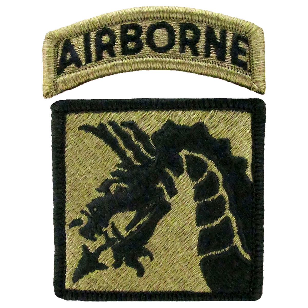 18th Airborne Corps Shoulder Patch with Airborne Tab