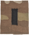 1LT First Lieutenant OCP Scorpion Gortex Loop Insignia