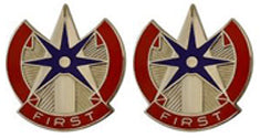 1st Sustainment Command Unit Crest