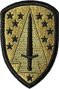 1st Security Forces Assistance Brigade OCP Scorpion Shoulder Patch