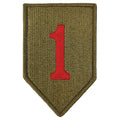 1st Infantry Division OCP Scorpion "RED 1" Shoulder Patch