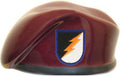 20th Aviation Battalion Ceramic Beret with Flash