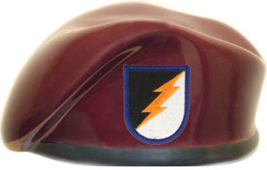 20th Aviation Battalion Ceramic Beret with Flash