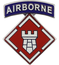 20th Engineer Brigade With Airborne Tab CSIB