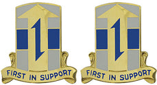 21st Sustainment Command Unit Crest